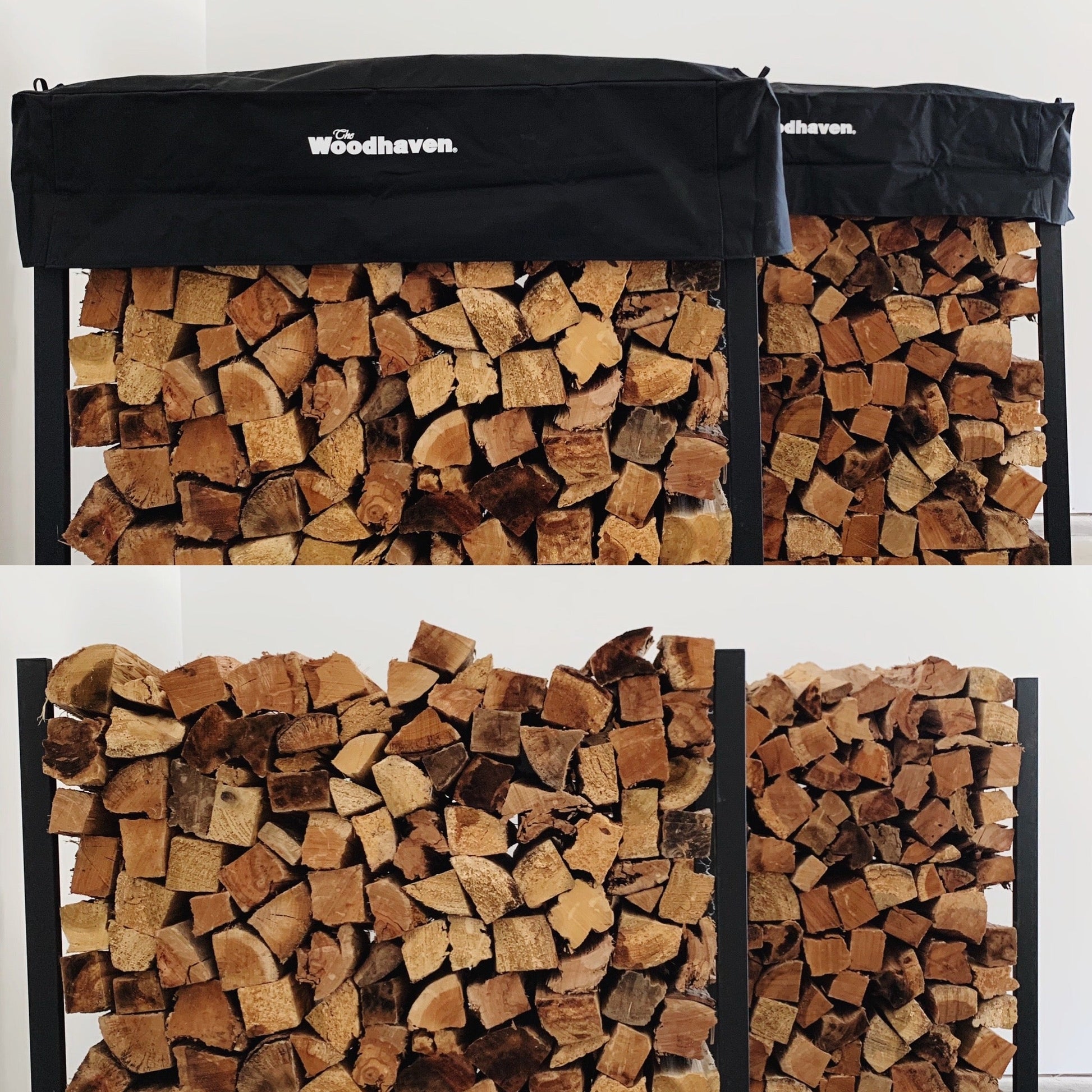 Woodhaven Firewood Rack - 8' x 4' (Pair)