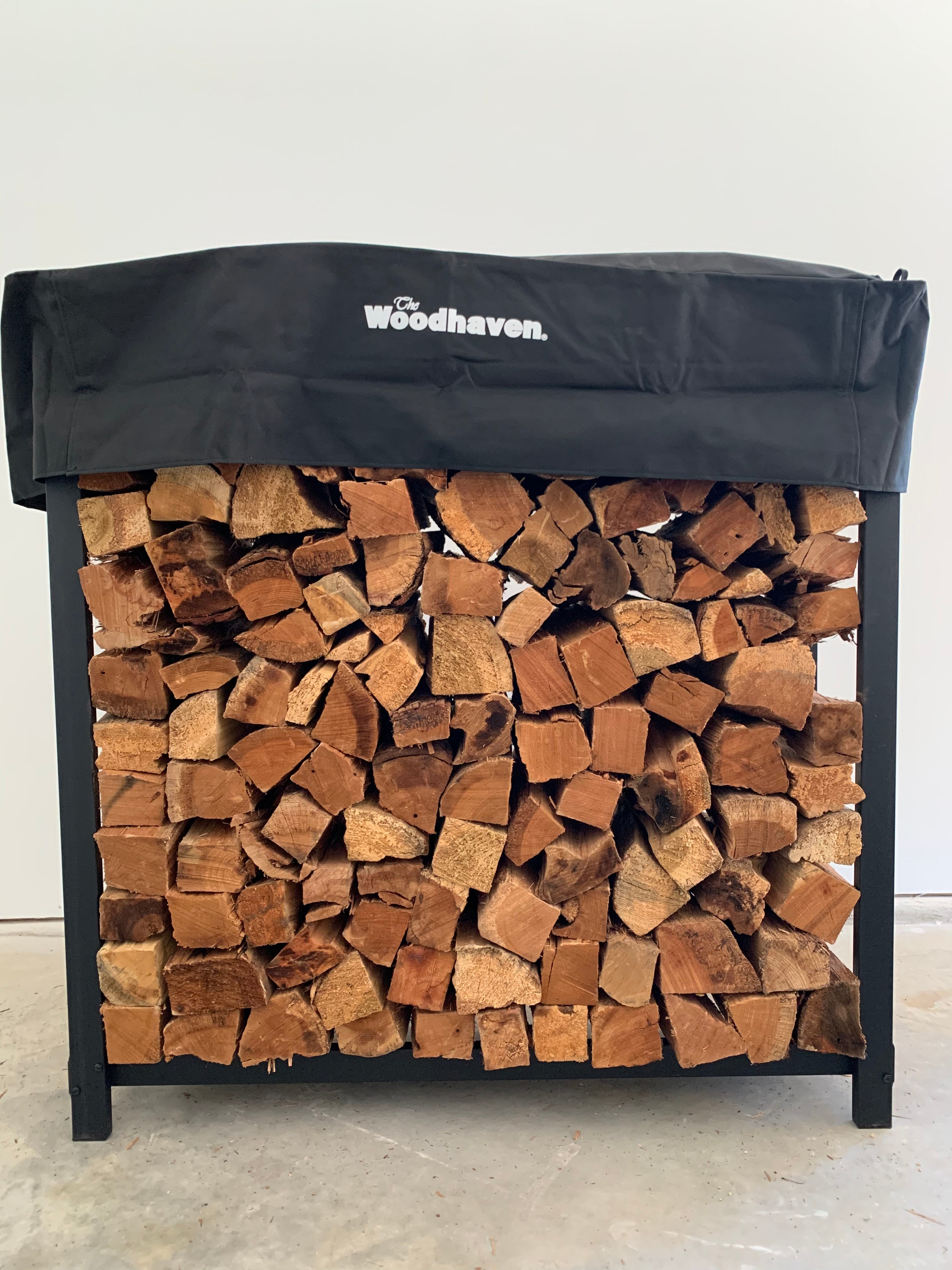 “the Weekend Warrior” Wood & Rack Combo – Midnight Firewood